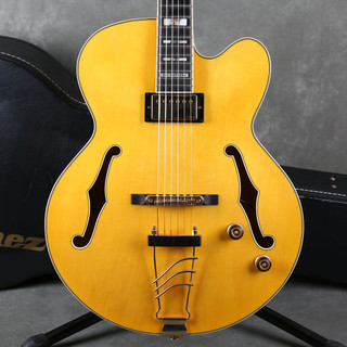 Ibanez PM-2 Pat Metheny Signature Hollow Body - Antique Amber - Case - 2nd Hand