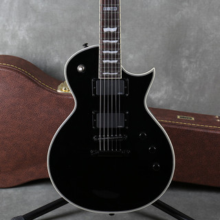 ESP LTD EC-1000 Deluxe - Black - Hard Case - 2nd Hand