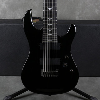 Quincy 8 String Electric Guitar - Black - Hard Case - 2nd Hand - Used Quincy 8 String Electric Guitar - Black - Hard Case - 2nd Hand - Used