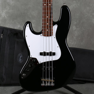 Fender Mexican Standard Jazz Bass - Left Handed - Black - Bag - 2nd Hand - Used
