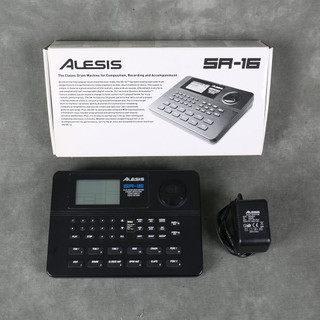 Alesis SR-16 Drum Machine - PSU Included - Box & PSU - 2nd Hand