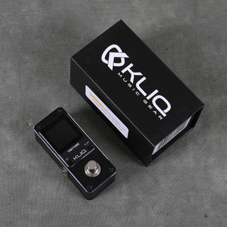 Kliq TinyTune Tuner Pedal - Boxed - 2nd Hand Kliq TinyTune Tuner Pedal - Boxed - 2nd Hand
