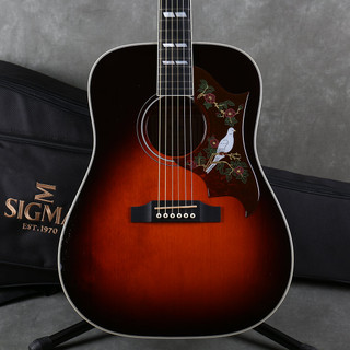 Sigma SG Series DA-SG7 Electro-Acoustic - Dark Vintage Sunburst - Bag - 2nd Hand