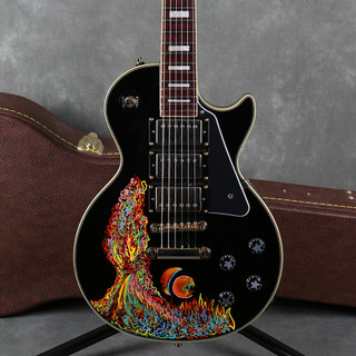 Epiphone Les Paul Keith Richards - Psychedelic Hand Painted - Case - 2nd Hand