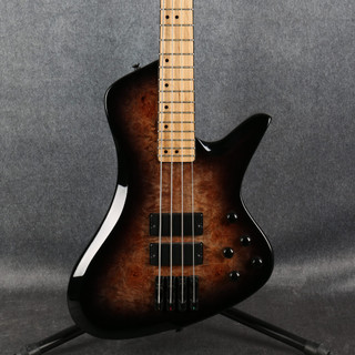 RedSub Coliseum Bass Guitar - Black Burl Burst - 2nd Hand
