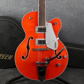 Gretsch G5420T Electromatic Classic Hollowbody Bigsby - Orange - Case - 2nd Hand