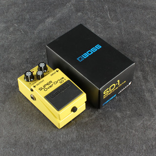 Boss SD-1 Super Overdive Pedal - Boxed - 2nd Hand Boss SD-1 Super Overdive Pedal - Boxed - 2nd Hand