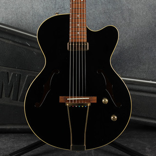 Yamaha AEX500 Electro-Acoustic Guitar - Black - Hard Case - 2nd Hand Yamaha AEX500 Electro-Acoustic Guitar - Black - Hard Case - 2nd Hand