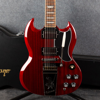 Epiphone SG Standard 61 Maestro Vibrola - Vintage Cherry - Hard Case - 2nd Hand