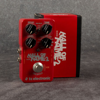 TC Electronic Hall Of Fame 2 Reverb Pedal - Boxed - 2nd Hand