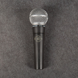 Shure SM58 Dynamic Cardioid Vocal Microphone - 2nd Hand (120614)