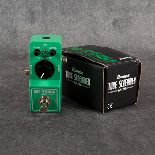 Ibanez Tube Screamer Mini Overdrive Pedal - Boxed - 2nd Hand Ibanez Tube Screamer Mini Overdrive Pedal - Boxed - 2nd Hand