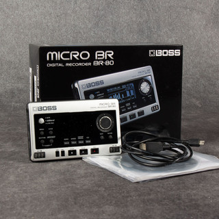 Boss Micro BR BR-80 Digital Recorder - Boxed - 2nd Hand Boss Micro BR BR-80 Digital Recorder - Boxed - 2nd Hand