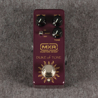 MXR Duke of Tone Overdrive Pedal - Boxed - 2nd Hand