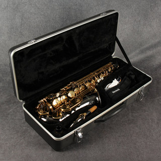 G4M Alto Saxophone - Black and Gold - Hard Case - 2nd Hand G4M Alto Saxophone - Black and Gold - Hard Case - 2nd Hand