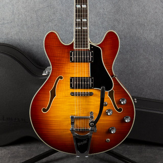 Eastman T486B Electric Guitar - Goldburst - Hard Case - 2nd Hand Eastman T486B Electric Guitar - Goldburst - Hard Case - 2nd Hand