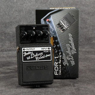 Boss FDR-1 Fender 65 Deluxe Reverb Amp Pedal - Boxed - 2nd Hand Boss FDR-1 Fender 65 Deluxe Reverb Amp Pedal - Boxed - 2nd Hand