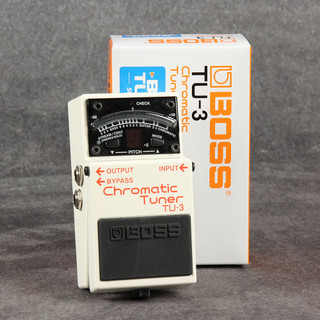 Boss TU-3 Chromatic Tuner Pedal - Boxed - 2nd Hand (121697) Boss TU-3 Chromatic Tuner Pedal - Boxed - 2nd Hand (121697)
