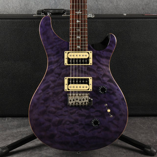 PRS SE Custom 24 Quilt Top - Purple - Hard Case - 2nd Hand PRS SE Custom 24 Quilt Top - Purple - Hard Case - 2nd Hand