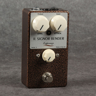 Il Signor Bender Expresso FX Germanium Treble Boost Pedal - 2nd Hand Il Signor Bender Expresso FX Germanium Treble Boost Pedal - 2nd Hand