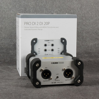 Klark Teknik Pro DI 2 DI 20P - Boxed - 2nd Hand Klark Teknik Pro DI 2 DI 20P - Boxed - 2nd Hand