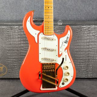 Burns Shadows Custom Signature Guitar - Fiesta Red - Hard Case - 2nd Hand Burns Shadows Custom Signature Guitar - Fiesta Red - Hard Case - 2nd Hand