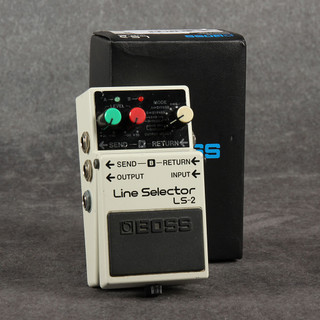 Boss LS-2 Line Selector Pedal - Boxed - 2nd Hand