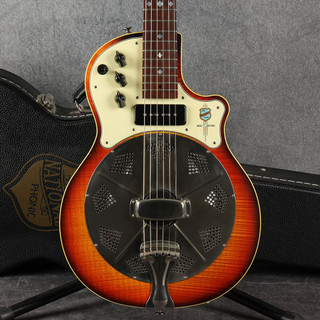 National Guitars Resolectric Guitars - Sunburst - Hard Case - 2nd Hand National Guitars Resolectric Guitars - Sunburst - Hard Case - 2nd Hand