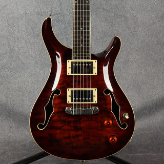 Indie Gutiar Co Doublecut Hollow Body Guitar - Wine Red - 2nd Hand Indie Gutiar Co Doublecut Hollow Body Guitar - Wine Red - 2nd Hand