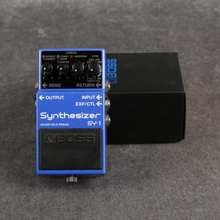 Boss SY-1 Synthesiser Pedal - Boxed - 2nd Hand Boss SY-1 Synthesiser Pedal - Boxed - 2nd Hand