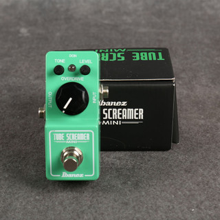 Ibanez Tubescreamer Mini Overdrive Pedal - Boxed - 2nd Hand