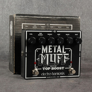 Electro-Harmonix Metal Muff Distortion with Top Boost - Boxed - 2nd Hand
