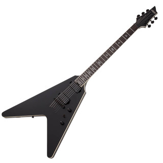 Schecter V-1 SLS Elite Evil Twin - Satin Black