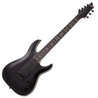 Schecter C-7 SLS Elite Evil Twin - Satin Black