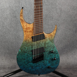 SubZero Generation Pro Fanned Fret 7-String Guitar - Ocean Fade - 2nd Hand