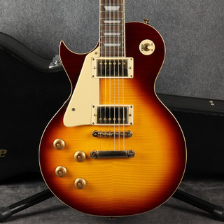 Vintage V100 Reissue Electric Guitar Left Handed - Sunburst - Case - 2nd Hand Vintage V100 Reissue Electric Guitar Left Handed - Sunburst - Case - 2nd Hand