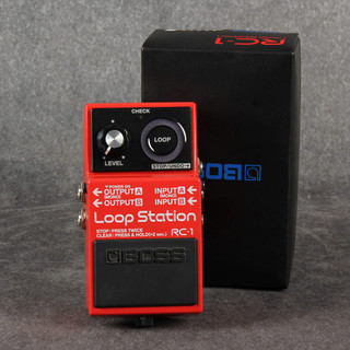 Boss RC-1 Loop Station Pedal - Boxed - 2nd Hand (113924)