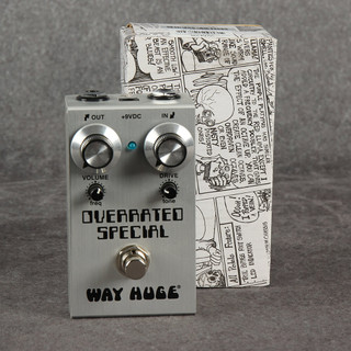 Wah Huge Overrated Special Overdrive Pedal - Boxed - 2nd Hand Wah Huge Overrated Special Overdrive Pedal - Boxed - 2nd Hand