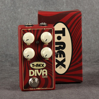 T-Rex Diva Drive Overdrive Pedal - Boxed - 2nd Hand T-Rex Diva Drive Overdrive Pedal - Boxed - 2nd Hand