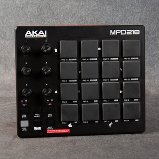 Akai MPD218 MIDI Pad Controller - 2nd Hand