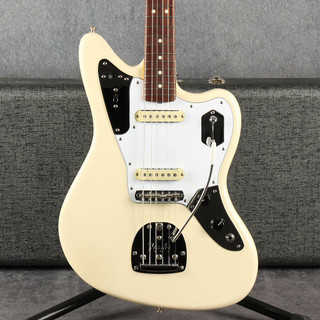 Fender Johnny Marr Jaguar - Olympic White - Hard Case - 2nd Hand