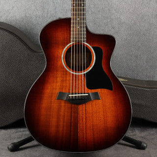 Taylor 224ce-K DLX - Shaded Edgeburst - Hard Case - 2nd Hand