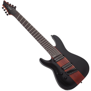 Schecter C-8 Multiscale Rob Scallon LH - Satin Dark Roast