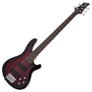 Schecter C-5 Plus - See Through Cherry Burst