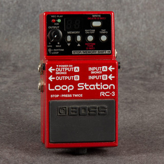 Boss RC-3 Loop Station Pedal - 2nd Hand (124211) Boss RC-3 Loop Station Pedal - 2nd Hand (124211)