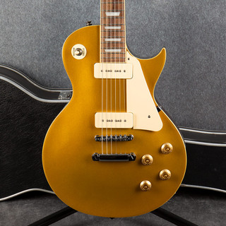 Vintage V100 ReIssued Electric Guitar - Gold Top - Hard Case - 2nd Hand Vintage V100 ReIssued Electric Guitar - Gold Top - Hard Case - 2nd Hand