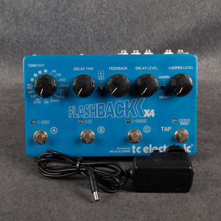 TC Electronic Flashback X4 Delay Pedal - PSU - 2nd Hand