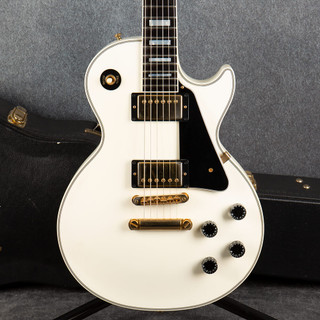Gibson Les Paul Custom 2009 - Ebony Fretboard - Alpine White - Case - 2nd Hand