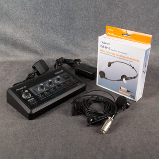 Roland VP-7 Vocal Processor - DR-HS5 Headset Microphone - Box & PSU - 2nd Hand
