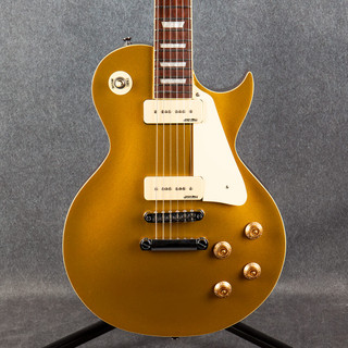 Vintage V100 ReIssued Electric Guitar - Gold Top - 2nd Hand (124874) Vintage V100 ReIssued Electric Guitar - Gold Top - 2nd Hand (124874)